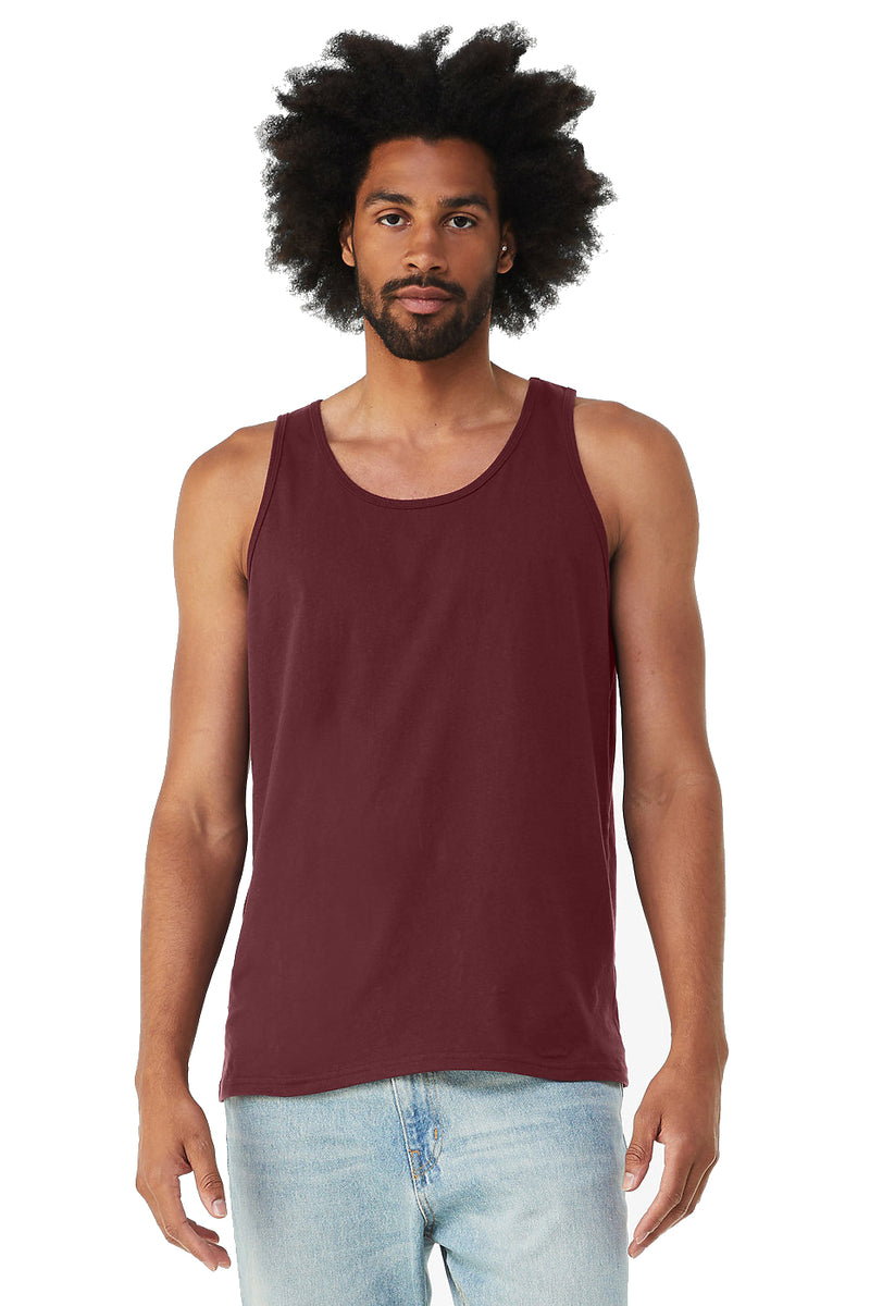 Custom Bella + Canvas Unisex Jersey Tank 3480 | Print Natural