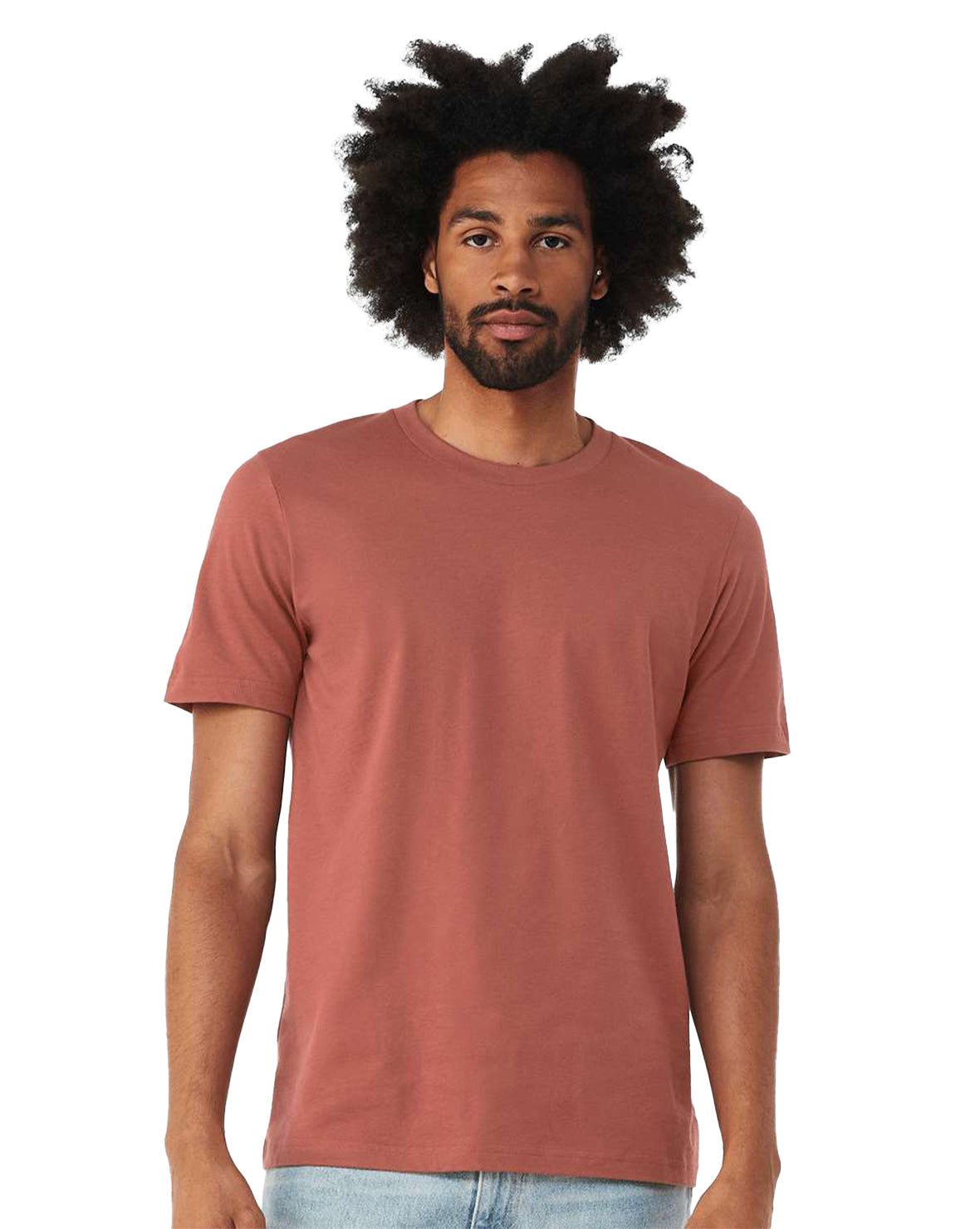 Bella + Canvas 3001U Unisex Made in The USA Jersey Short-Sleeve T-Shirt - Canvas Red - 2XL