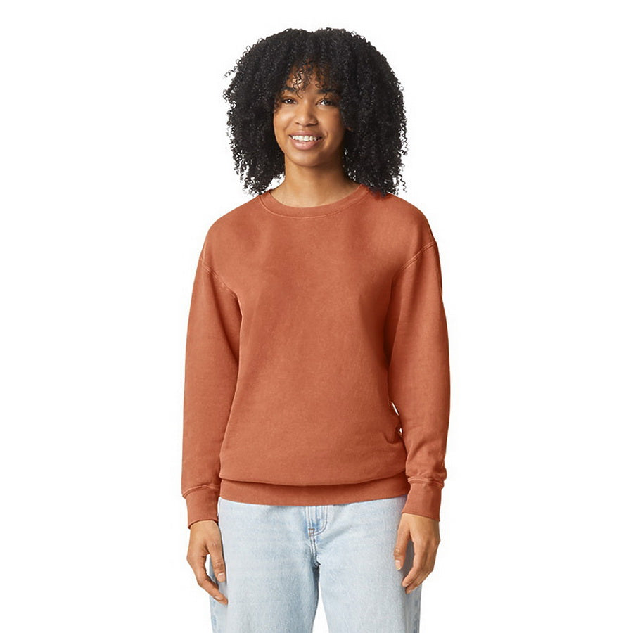 Comfort Colors Garment Dyed Lightweight Fleece Crewneck Sweatshirt 1466