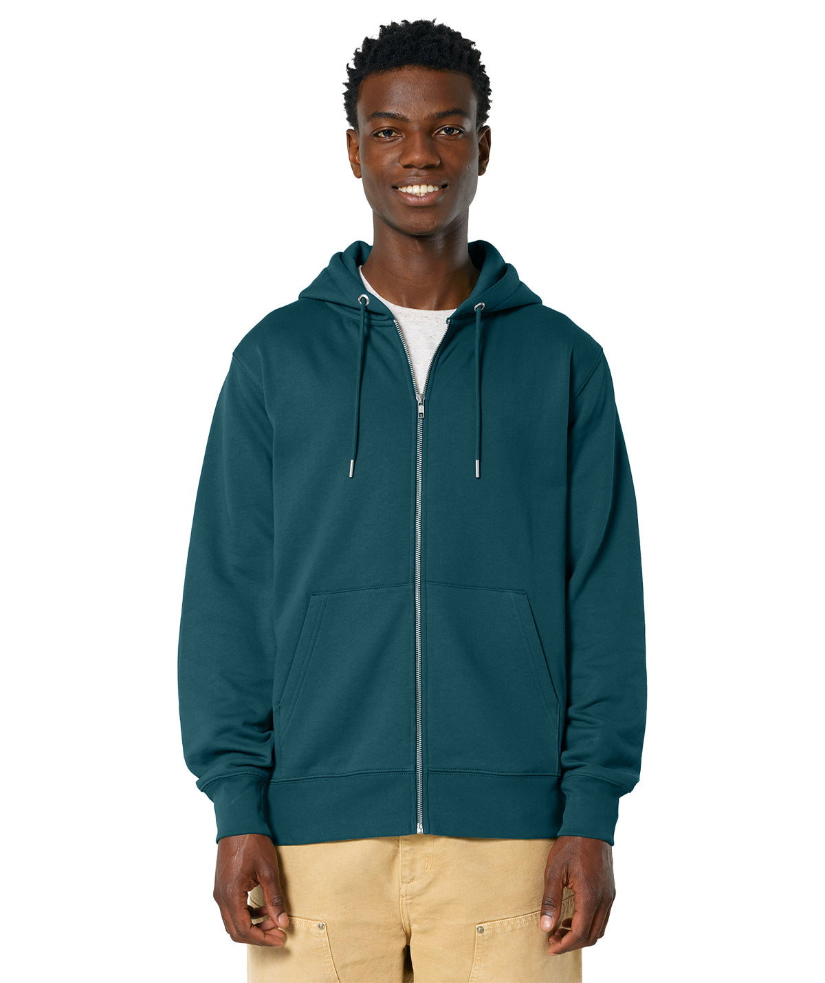 Custom Stanley/Stella Full-Zip Hoodie SXU005 | Print Natural